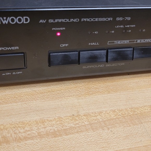 Kenwood SS-79 AV Surround Sound Processor w/ Dolby Surround - Made in Japan VTG - Picture 2 of 8
